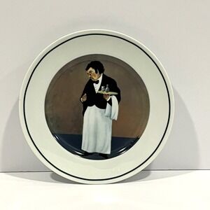 Williams-Sonoma Sommelier The Bad Tip Guy Buffet Salad Plate Ceramic Japan